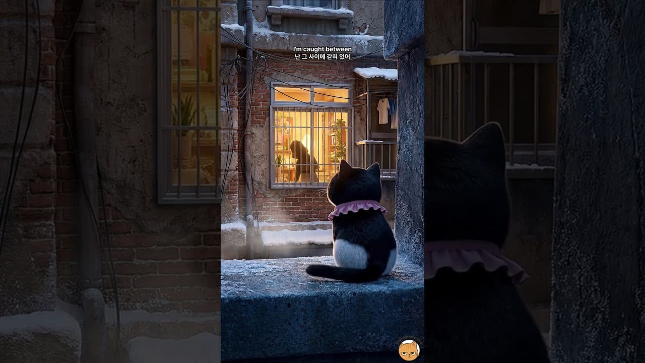 EP02. The Door Stays Shut #cat #animation #realstory  #길냥이구조 #funny #cartoon